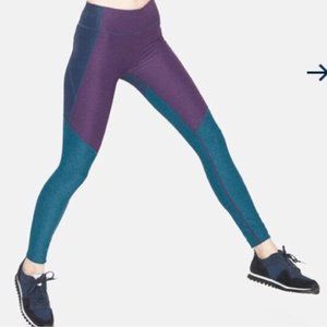 Outdoor Voices Tri-Tone Leggings XS